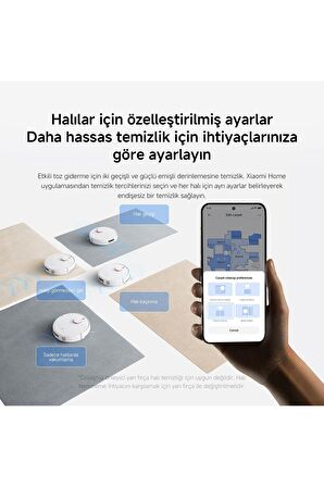 Xiaomi Robot Vacuum H40 Akıllı Robot Süpürge + Mop 10000pa