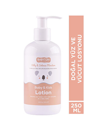 Babyton Bebek & Çocuk Doğal Yüz ve Vücut Losyonu 250 ml
