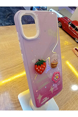 Samsung Galaxy 05 Uyumlu Kabartma Figürlü Darbe Korumalı Kapak Renkli Kılıf