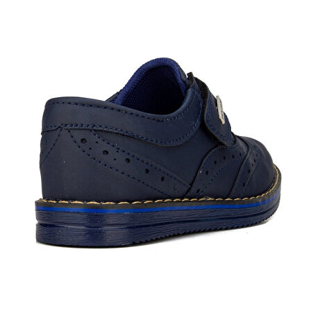 Volter Siyah Lacivert Bej Erkek Çocuk Günlük Ayakkabı Sünnet Düğün Okul Ayakkabısı 06