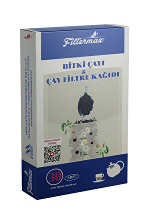 Çay ve Bitki Çayı Filtre Kağıdı 30'lu - 3'lü Paket