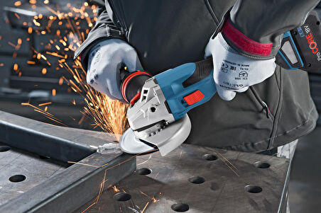 Bosch GWS 18V-15 SC Procore 2x4,0Ah Çift Akülü Taşlama Makinesi