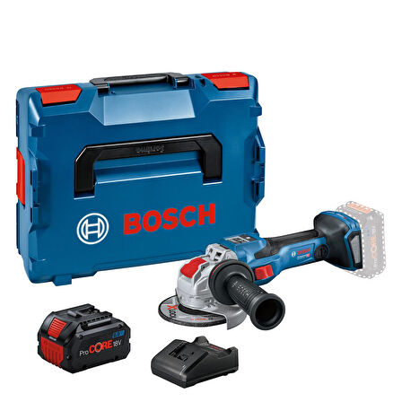 Bosch GWX 18V-15 SC X-Lock Procore 1x8,0Ah Tek Akülü Taşlama Makinesi