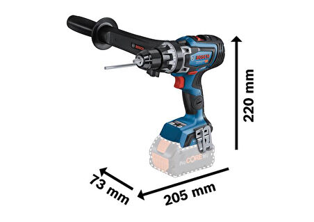 Bosch GSR 18V-150 C Procore 2x5,5Ah Çift Akülü Vidalama
