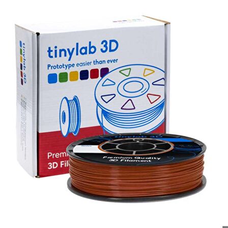 tinylab 3D 1.75 mm Kahverengi PLA Filament