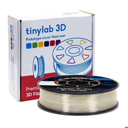 tinylab 3D 1.75 mm Beyaz(Naturel) PLA Filament