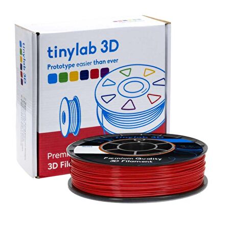 tinylab 3D 1.75 mm Kırmızı PLA Filament