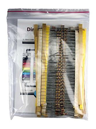 Robotistan 1/4 W Direnç Kiti (500 Adet)