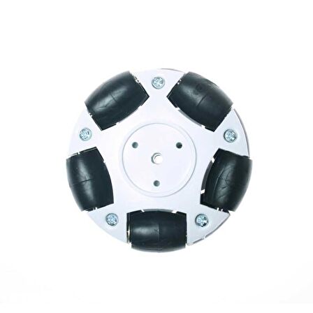 Robotistan 60mm Plastik Omni Tekerlek - Beyaz