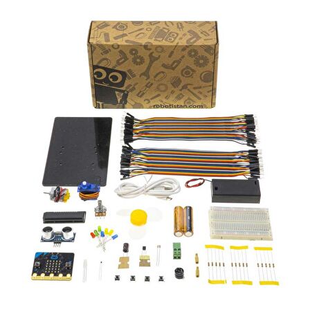 Robotistan micro:bit Proje Geliştirme Kiti (Micro:Bit Dahil)