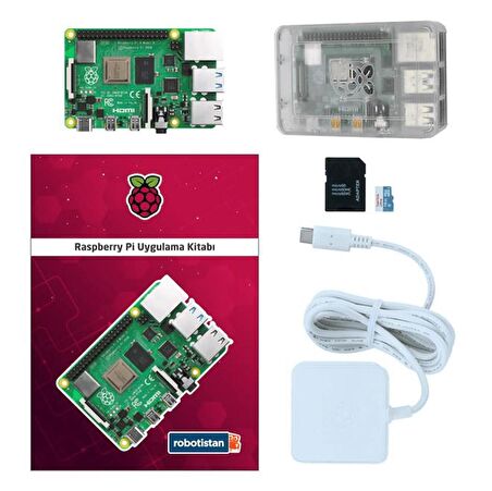 Robotistan Raspberry Pi 4 2GB Kombo Set