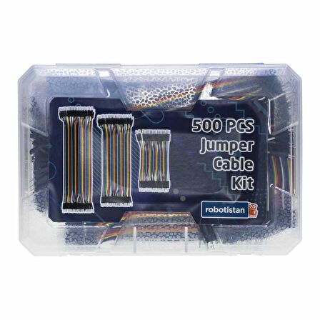 Robotistan 500 Parça Jumper Kablo Seti