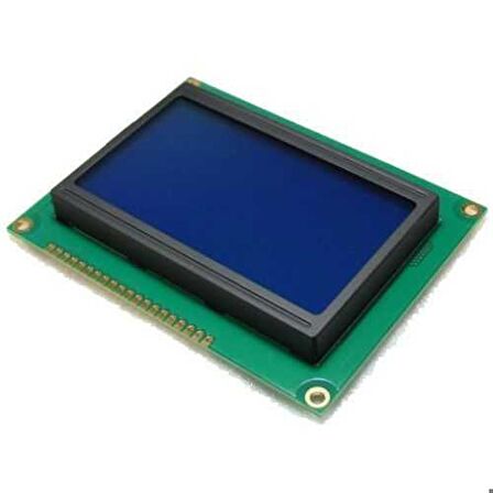 Robotistan 128x64 Grafik LCD, Mavi Üzerine Beyaz