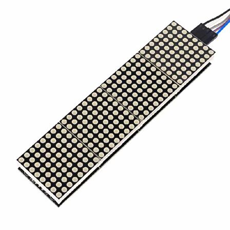 Robotistan 4'lü 8x8 Kırmızı Dot Matrix Board