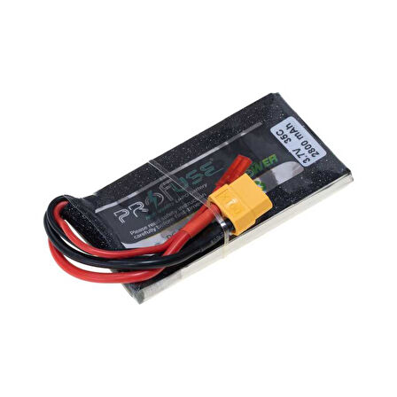 3.7 V 1S Lipo Batarya-Pil 2800 mAh 35C