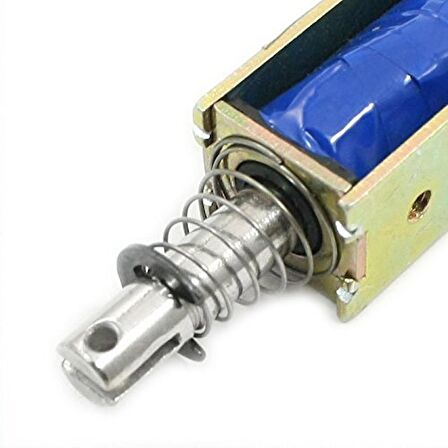 Robotistan İtme-Çekme Solenoidi - 10 mm Stroke