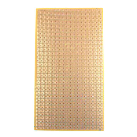 Robotistan 13x23 cm Delikli Pertinaks (Bakır) Tek Yüzlü