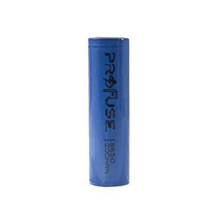 18650 3.7 V 1200 mAh Li-ion Şarjlı Pil