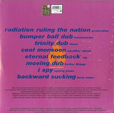 Massive Attack No Protection Plak Rock