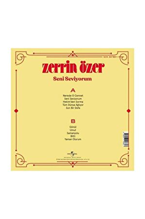 Zerrin Özer - Seni Seviyorum (Plak)