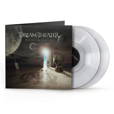 Dream Theater Black Clouds & Silver Linings 2 LP Plak Clear Vinyl