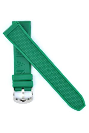 Uyumlu Emporio Armani Ar1057 20mm Yeşil Silikon Kordon