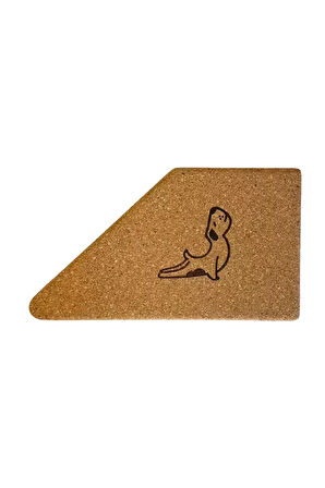 Nature Serisi Mantar Yarım Yoga Bloku