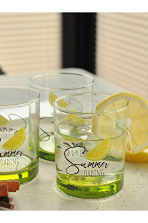 Lemon Summer 3 lü Meşrubat-Su bardağı 220 Ml