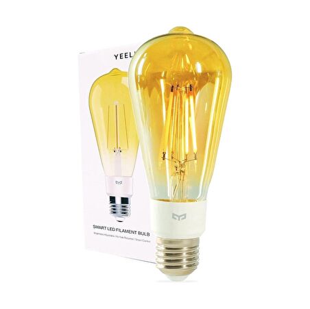 Xiaomi Yeelight Gold 6W E27 Akıllı LED Filament Ampul