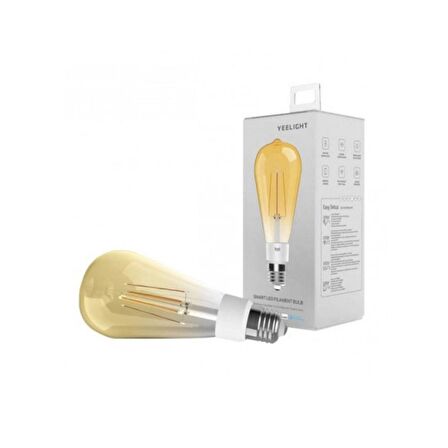 Xiaomi Yeelight Gold 6W E27 Akıllı LED Filament Ampul