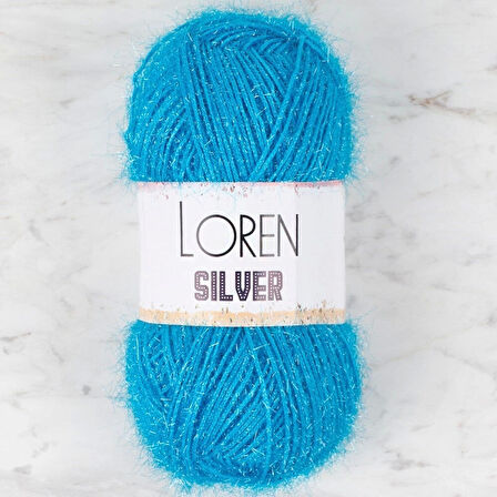 Loren Silver Mavi El Örgü İpi - RS0003 - 34090