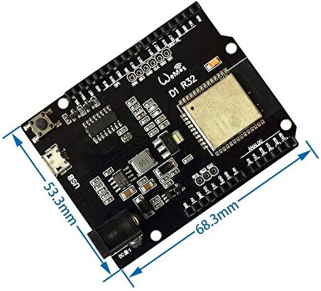 Robotistan ESPDuino-32 ESP32 WiFi ve Bletooth Geliştirme Kartı