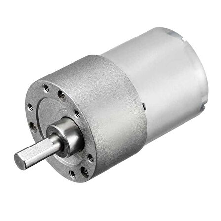 Robotistan 12V 35mm 59 RPM Redüktörlü DC Motor