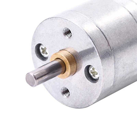 Robotistan 6V 25mm 1360 RPM Redüktörlü DC Motor