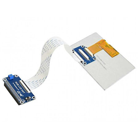 WaveShare 5 inch DPI IPS Ekran - 800x480