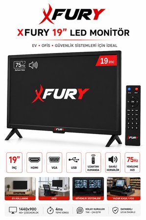 FURY 19’’ (48 Ekran) Çanaklı / Çanaksız WiFi'li Uydu Alıcısı+TV Askı Aparatı HEDİYE