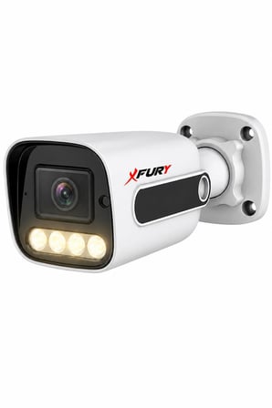 FURY 3 Kameralı Güvenlik Kamera Seti 4 Warm LED Gece Renkli Görüş 320 GB HDD 5500