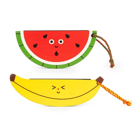 Kidoki Wooden Fruit Harmonica Ahşap Meyve Tasarımlı Mızıka – Asorti