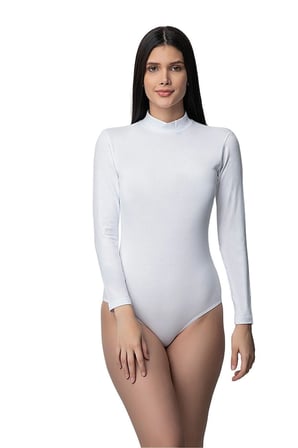 A+ Kalite Yumuşak Doğal Pamuklu Balıkçı Dik Yaka Uzun Kollu Kancalı Çıtçıtlı Örme Body Zıbın
