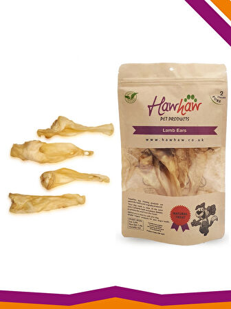 Hawhaw Kuzu Kulak %100 Naturel Köpek Ödül Maması 100 Gr.