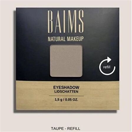 Baims Yeniden Dolum Tekli Göz Farı 1,4gr - Taupe