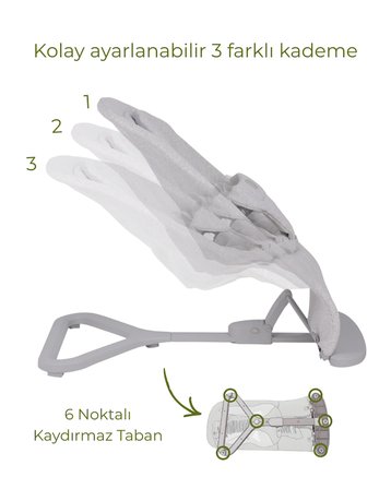 Bouncer Side Ana Kucağı - Anthracite