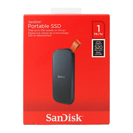 SanDisk Portable 1TB 520MB/sn Taşınabilir SSD SDSSDE30-1T00-G25