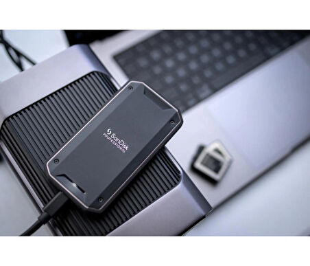 Sandisk Professional 4TB PRO-G40 Taşınabilir SSD 2700/3000 mb/s aktarım hızı