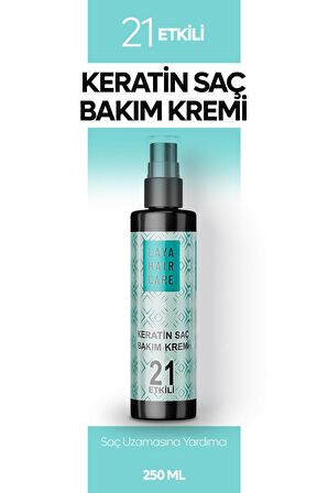 Keratinli Saç Güzelleştirici Durulanmayan Bakım Kremi 250 ml