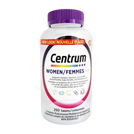 Centrum Women 50+ 250 Tablet