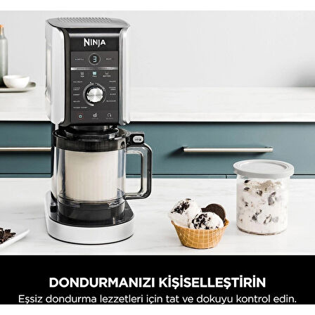 Ninja CREAMi Deluxe 10-in-1 Dondurma ve Frozen Makinesi