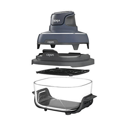 Ninja CRISPi 4-in-1 Taşınabilir Cam Hazneli Pişirme Sistemi - Blue