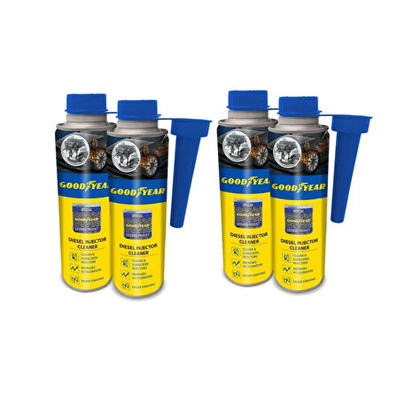 Enjektör Temizleyici Dizel 300 Ml 4’lü Set
