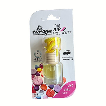 Ebrayn Oto Kokusu Sakızlı 8 ml